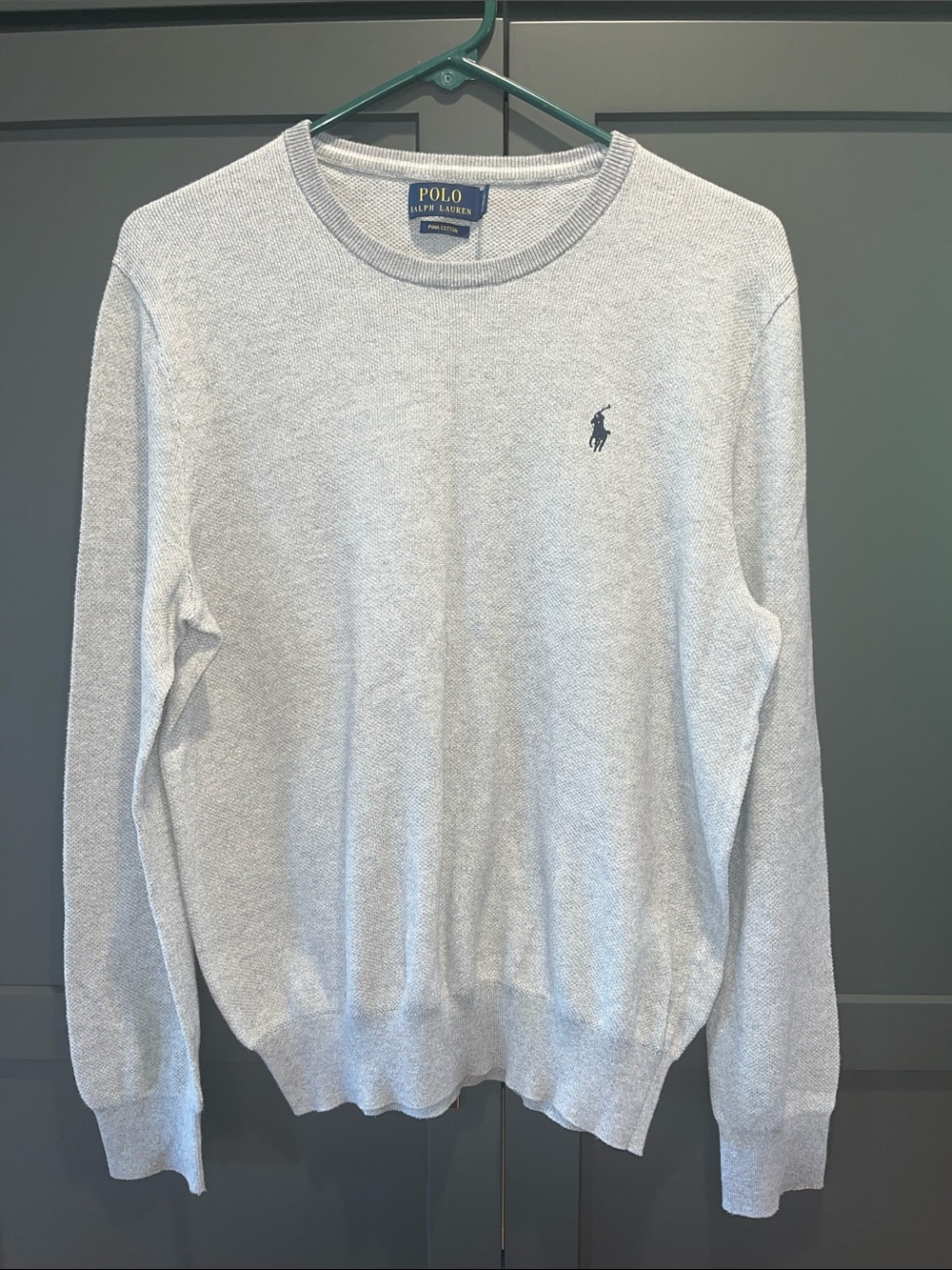 Polo Ralph Lauren Textured-Knit Pima Cotton Sweater - Picture 2 of 3